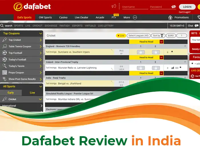 Dafabet Review In India