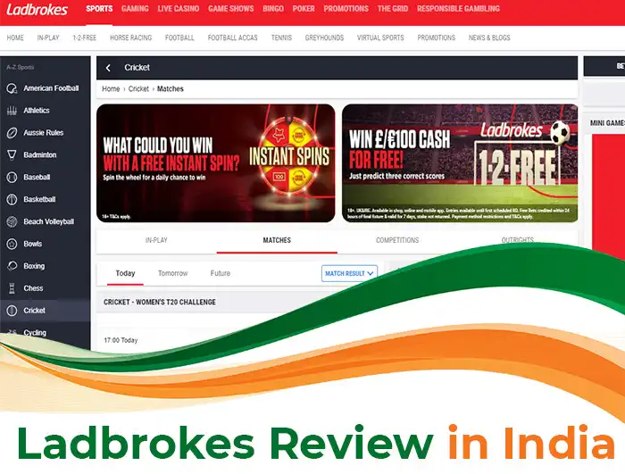 Ladbrokes Review In India