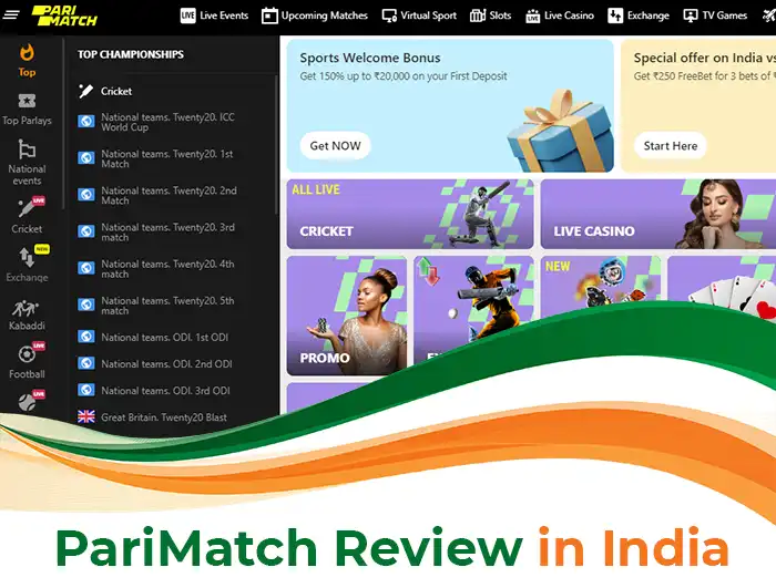 PariMatch Review In India