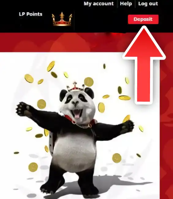 royal panda deposit