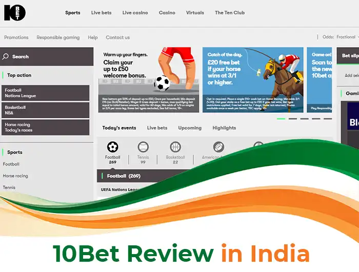 10Bet Review In India