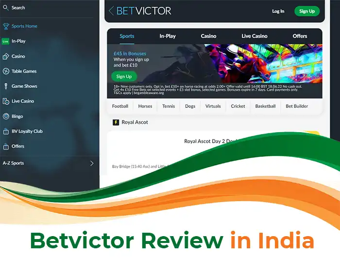 Betvictor Review In India