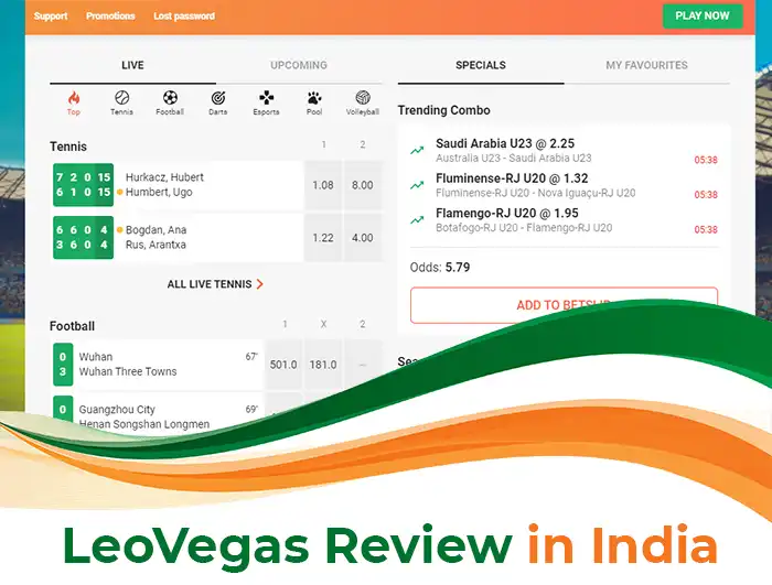 LeoVegas Review In India