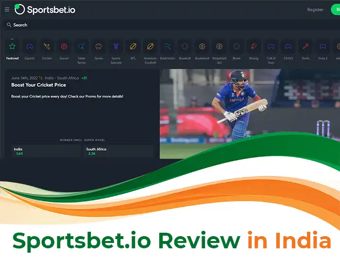 Sportsbet.io Review In India