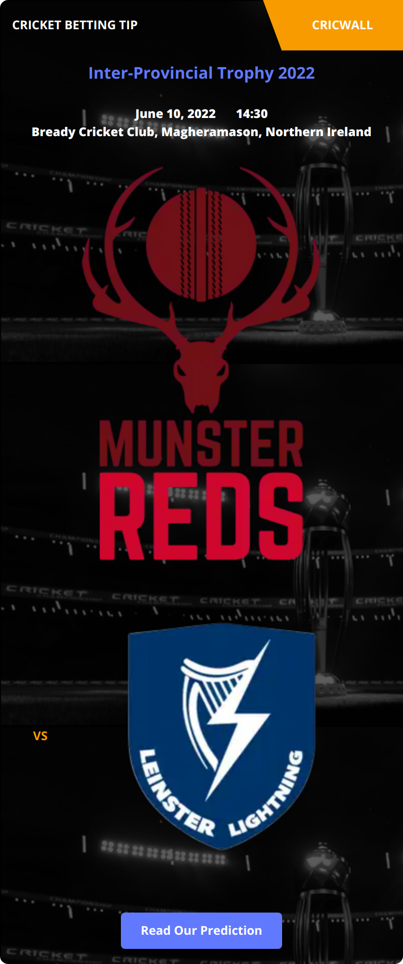 Munster Reds VS Leinster Lightning Match Prediction 10 June 2022