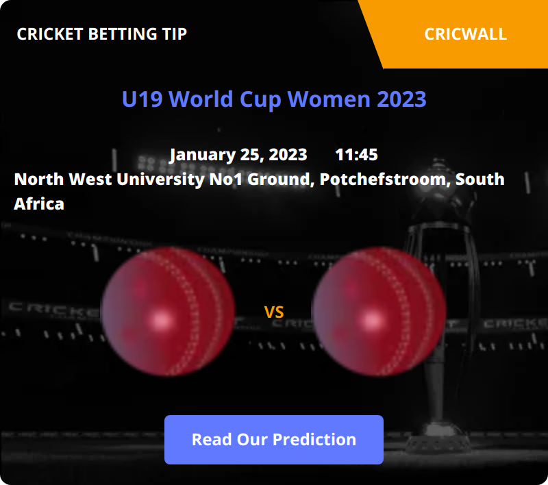 Bangladesh U19 Women VS UAE U19 Women Match Prediction 25 January 2023