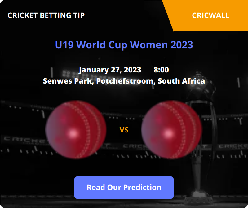 India U19 Women VS New Zealand U19 Women Match Prediction 27 January 2023