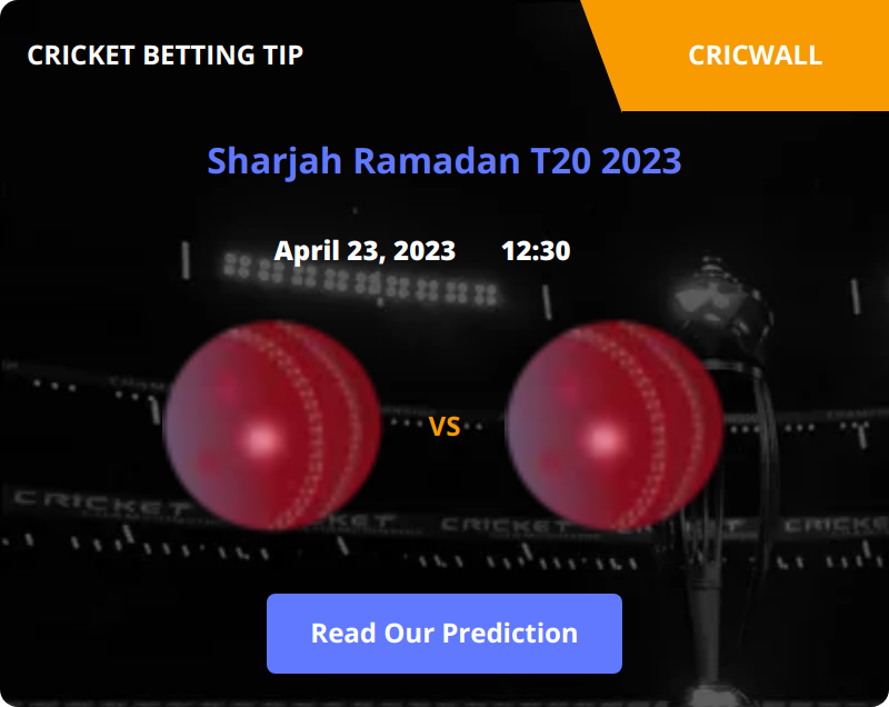 Seven Districts VS Ajman Match Prediction 23 April 2023