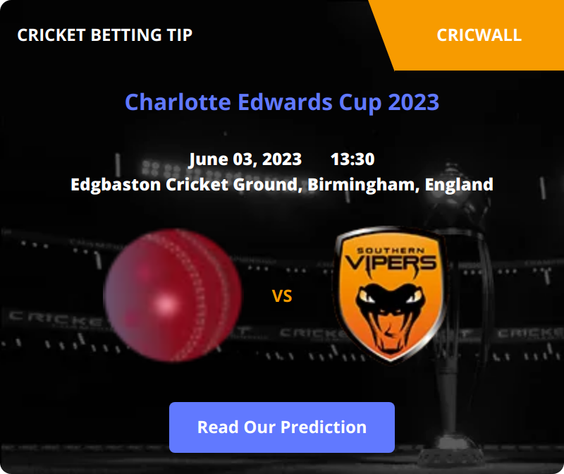 Central Sparks Women VS Southern Vipers Women Match Prediction 03 June 2023