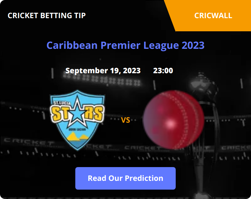St Lucia Kings VS Jamaica Tallawahs Match Prediction 19 September 2023
