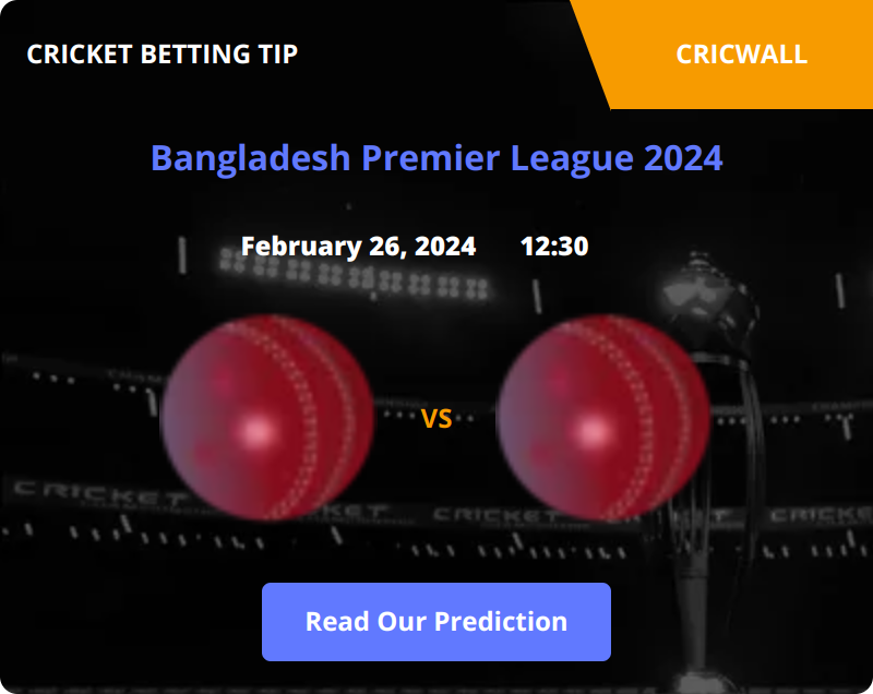 Rangpur Riders VS Comilla Victorians Match Prediction 26 February 2024