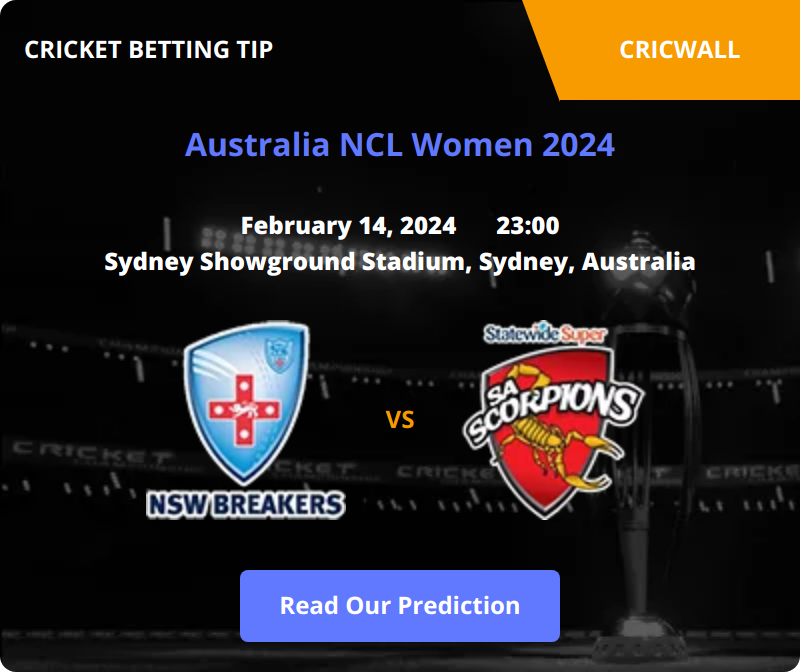 New South Wales Women VS South Australia Women Match Prediction 14 February 2024