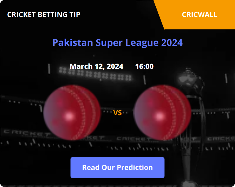 Quetta Gladiators VS Multan Sultans Match Prediction 12 March 2024