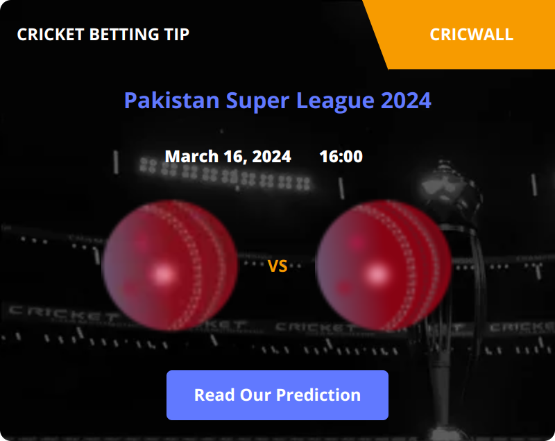 Peshawar Zalmi VS Islamabad United Match Prediction 16 March 2024
