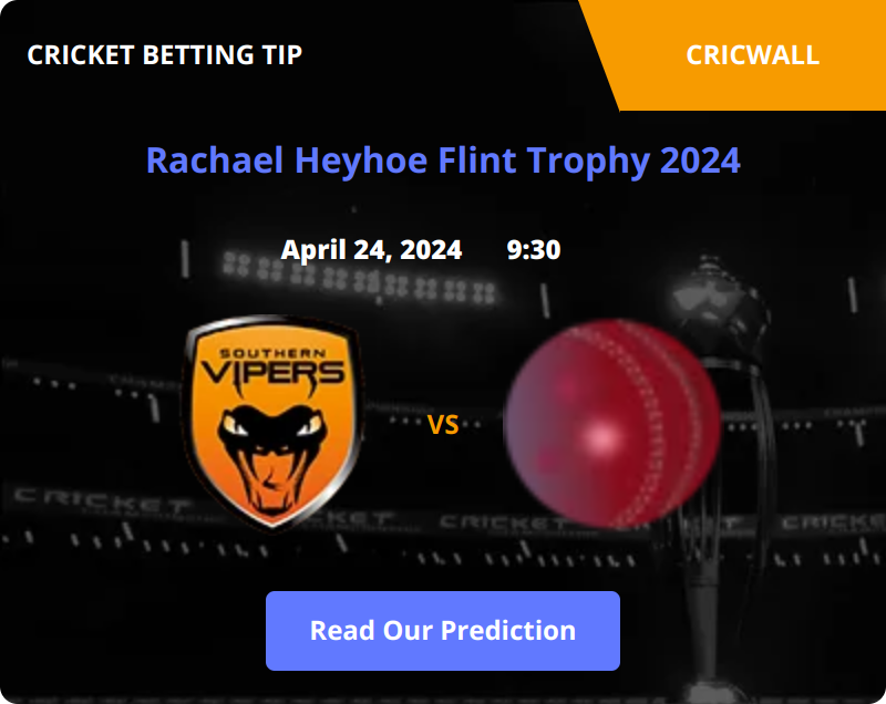 Southern Vipers Women VS Central Sparks Women Match Prediction 24 April 2024