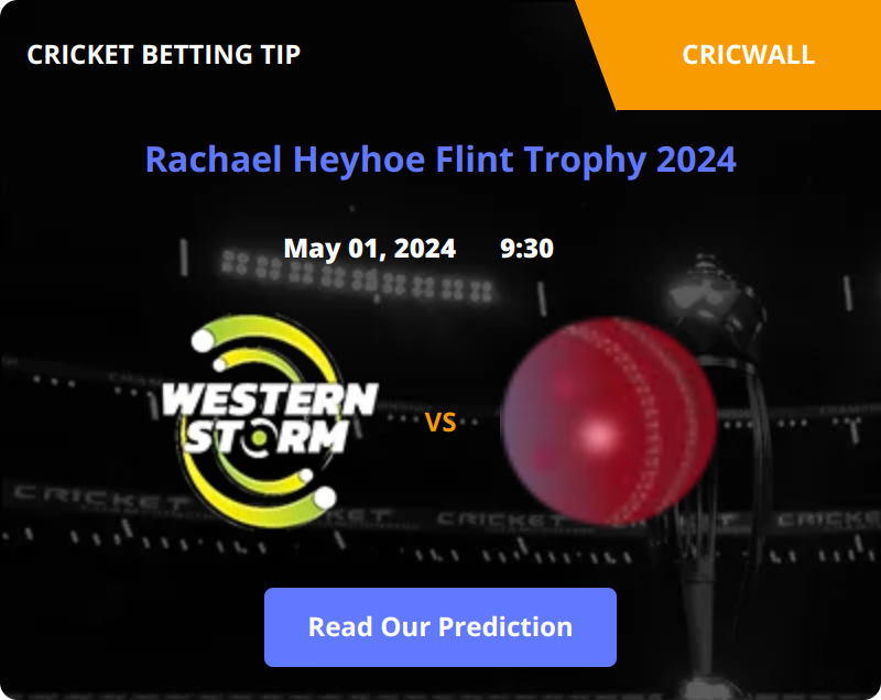 Western Storm Women VS South East Stars Women Match Prediction 01 May 2024