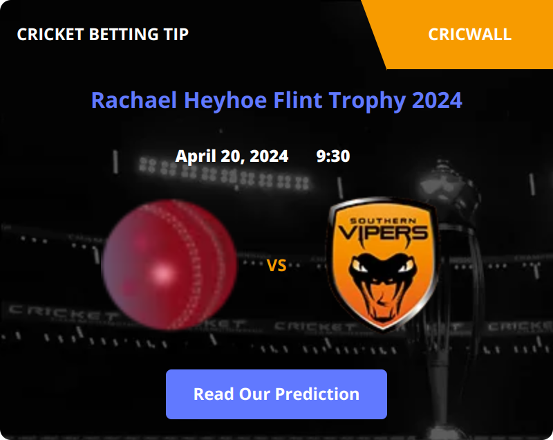 South East Stars Women VS Southern Vipers Women Match Prediction 20 April 2024