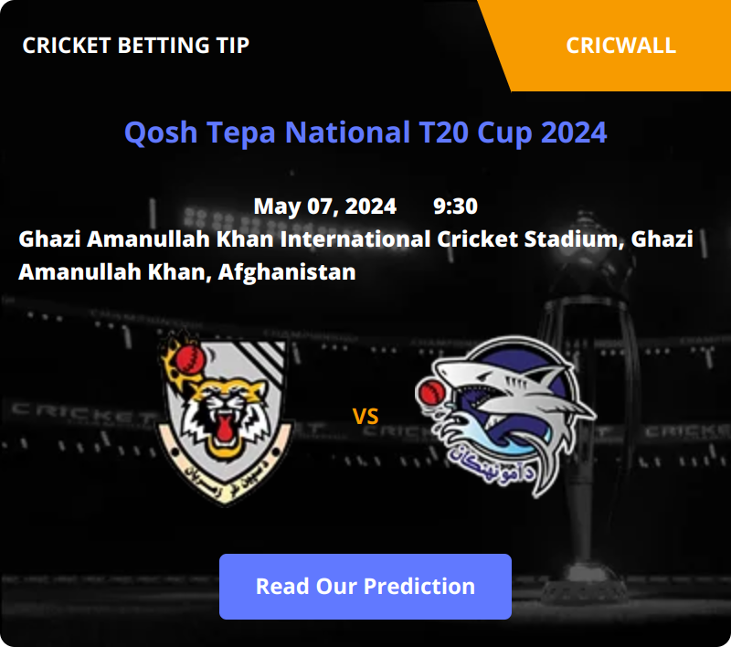 Speen Ghar Region VS Amo Region Match Prediction 07 May 2024