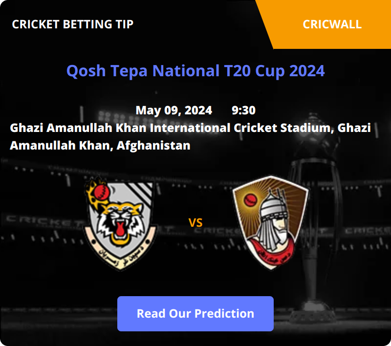Speen Ghar Region VS Mis Ainak Region Match Prediction 09 May 2024